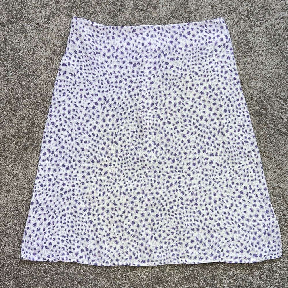 Brandy Melville Floral Midi Skirt